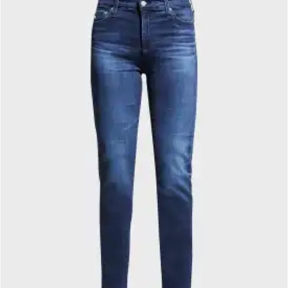 AG Jeans Mari High-Rise Slim Straight Jeans - Picture 2 of 11